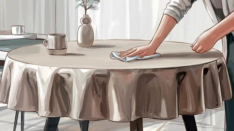 Easy Ways to Clean Polyester Round Tablecloths at Home - YauSpark