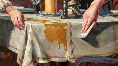 How to get wax out of table linens - YauSpark