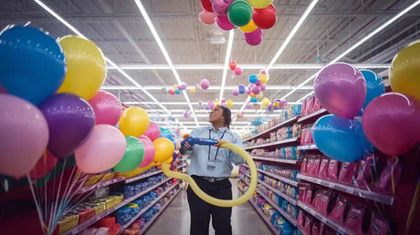 How Walmart inflates balloons - YauSpark