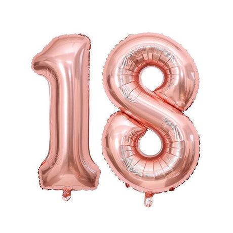 Party Supplies & Balloons-Number & Letter Balloons - YauSpark