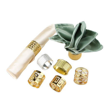 Table Linens-Cloth Napkins-Napkin Rings - YauSpark