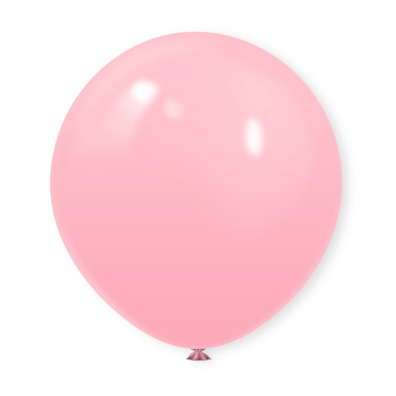 10 Pc Matte Baby Pink Latex Helium, Air or Water Balloons 18" - YauSpark