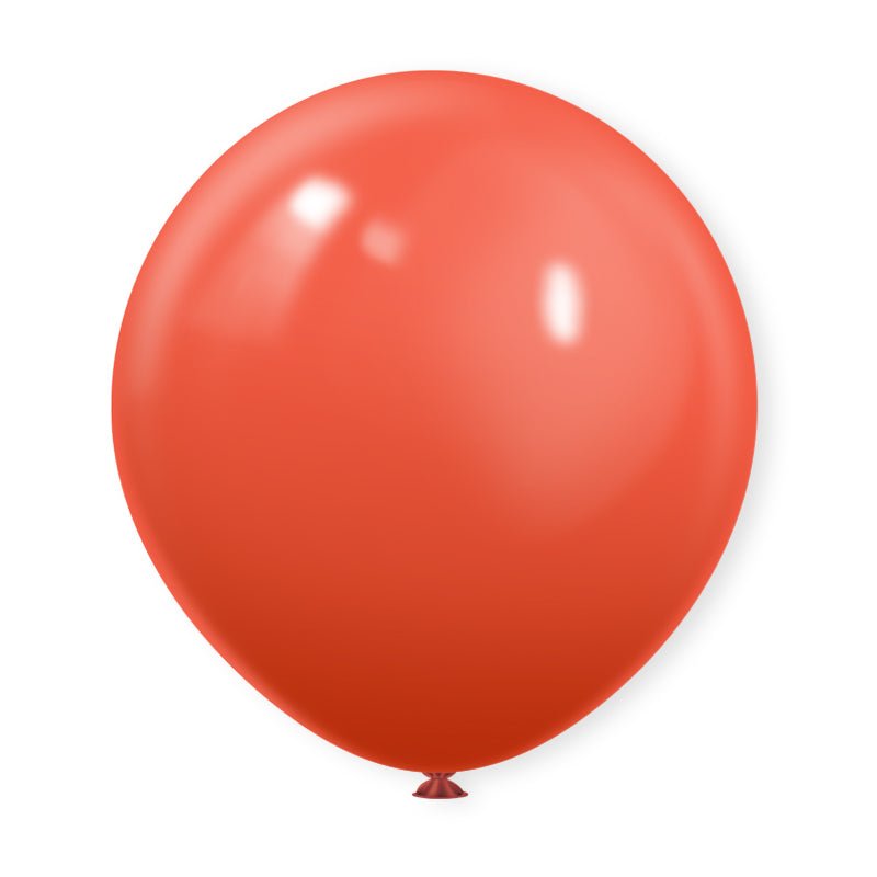 10 Pc Matte Coral Latex Helium, Air or Water Balloons 18" - YauSpark
