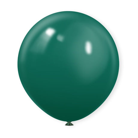10 Pc Matte Hunter Green Latex Helium, Air or Water Balloons 18" - YauSpark