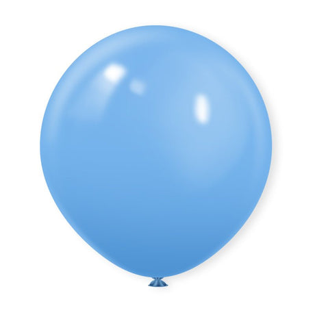 10 Pc Matte Light Blue Latex Helium, Air or Water Balloons 18" - YauSpark