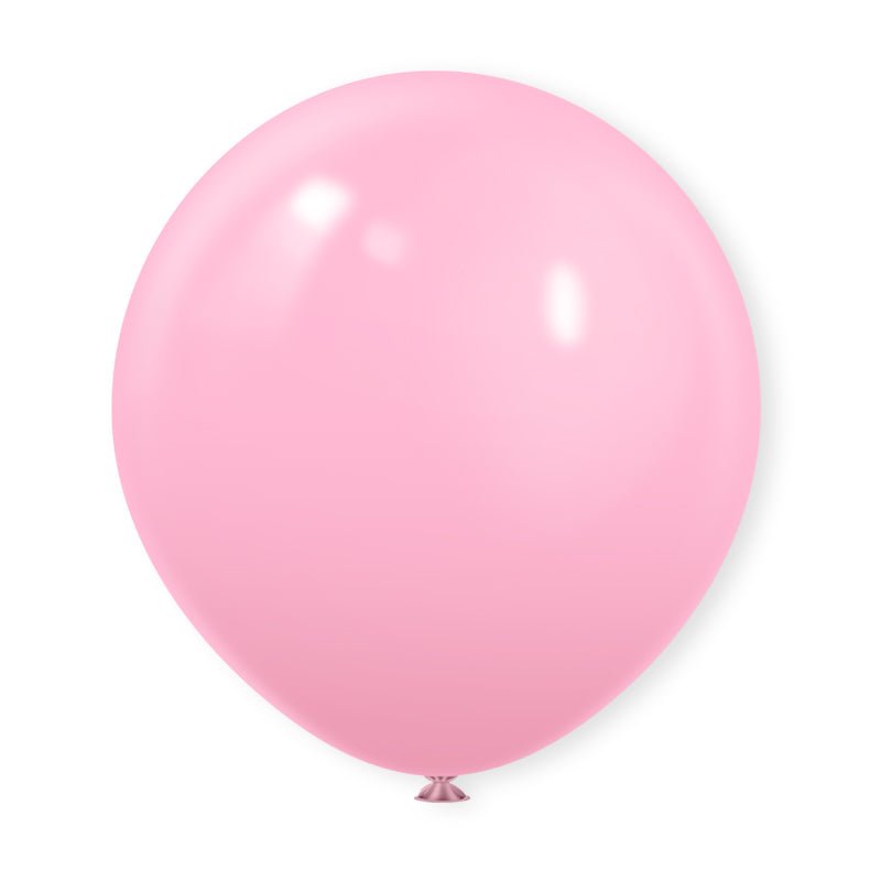 10 Pc Matte Light Pink Latex Helium, Air or Water Balloons 18" - YauSpark