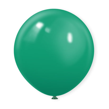 10 Pc Matte Mid Green Latex Helium, Air or Water Balloons 18" - YauSpark