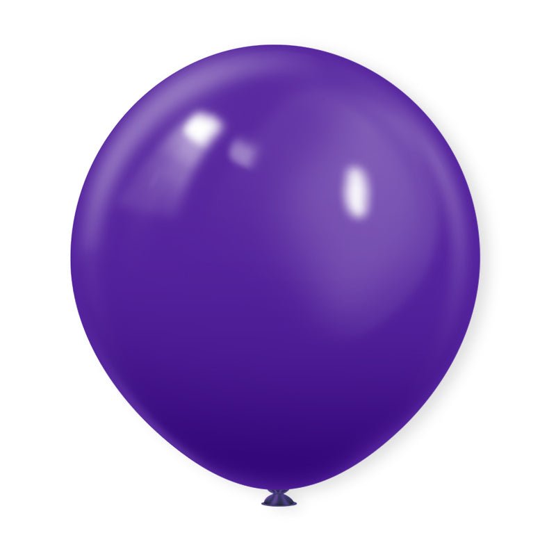 10 Pc Matte Purple Latex Helium, Air or Water Balloons 18" - YauSpark