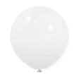 10 Pc Matte White Latex Helium, Air or Water Balloons 18" - YauSpark