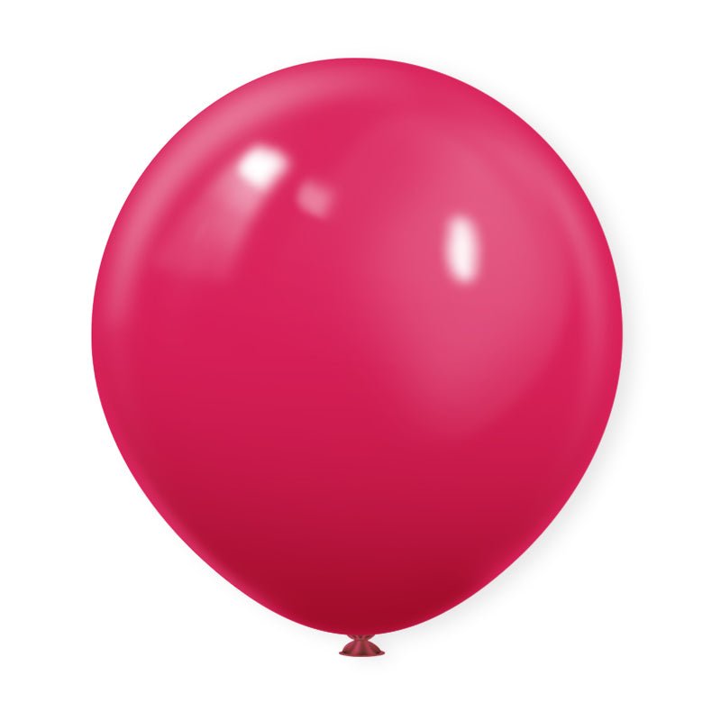 10 Pc Matte Wild Red Latex Helium, Air or Water Balloons 18" - YauSpark