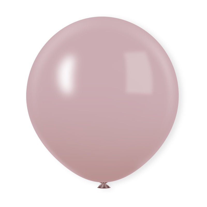 10 Pc Pastel Dusk Rose Latex Helium, Air or Water Balloons 18" - YauSpark