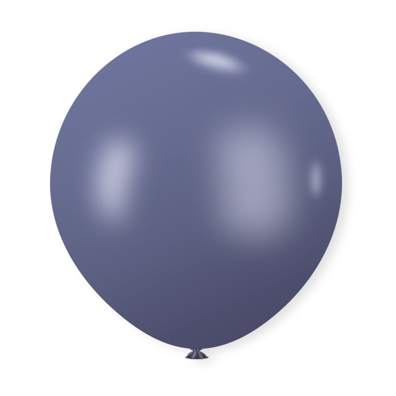 10 Pc Retro Blue Haze Latex Helium, Air or Water Balloons 18" - YauSpark
