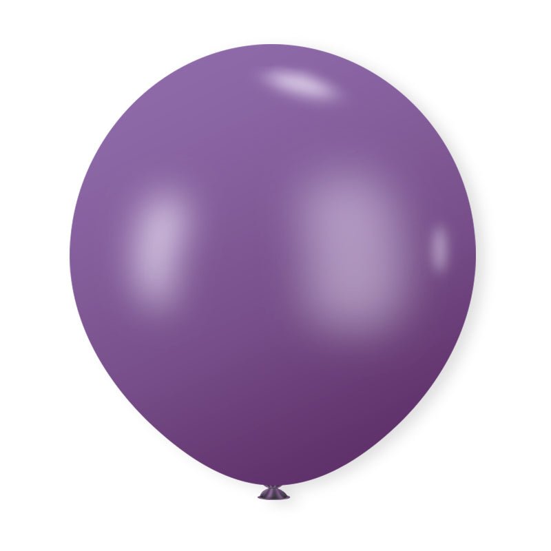 10 Pc Retro Light Purple Latex Helium, Air or Water Balloons 18" - YauSpark