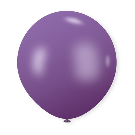 10 Pc Retro Light Purple Latex Helium, Air or Water Balloons 18" - YauSpark