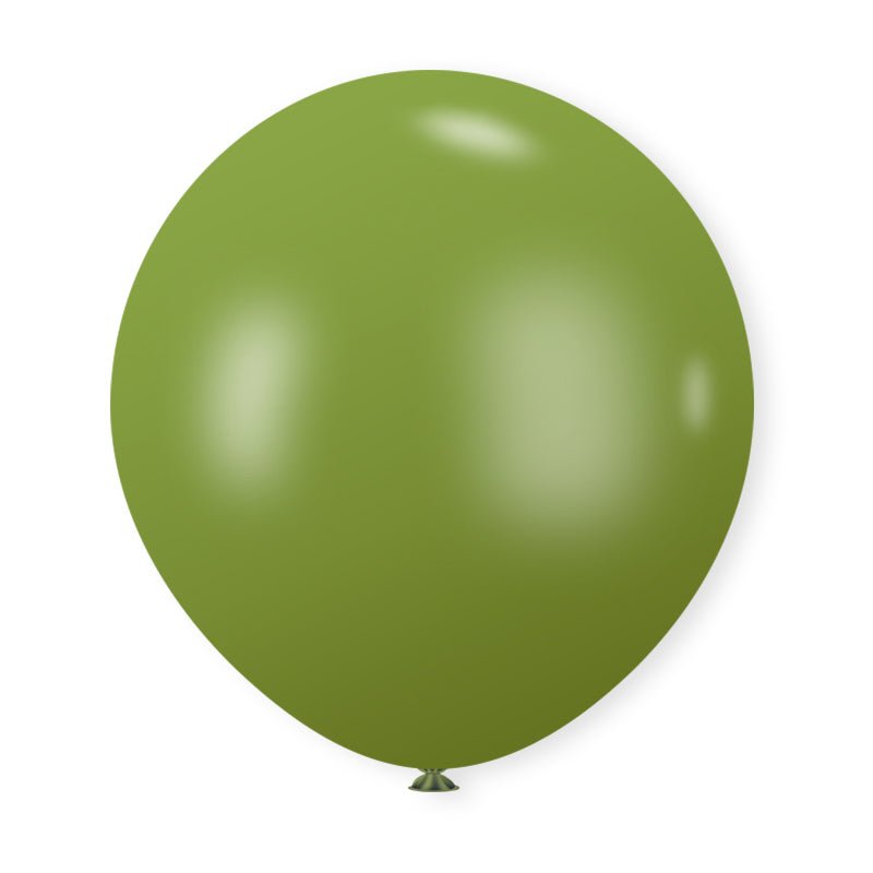 10 Pc Retro Matcha Latex Helium, Air or Water Balloons 18" - YauSpark