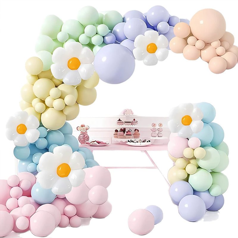 100 Pc Macaroon Green Latex, Air or Water Balloons 5" - YauSpark