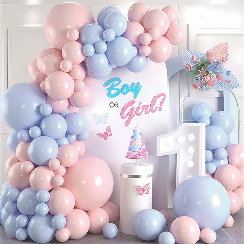 100 Pc Macaroon Pink Latex, Air or Water Balloons 5" - YauSpark