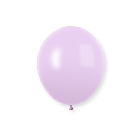 100 Pc Macaroon Purple Latex Helium, Air or Water Balloons 10" - YauSpark