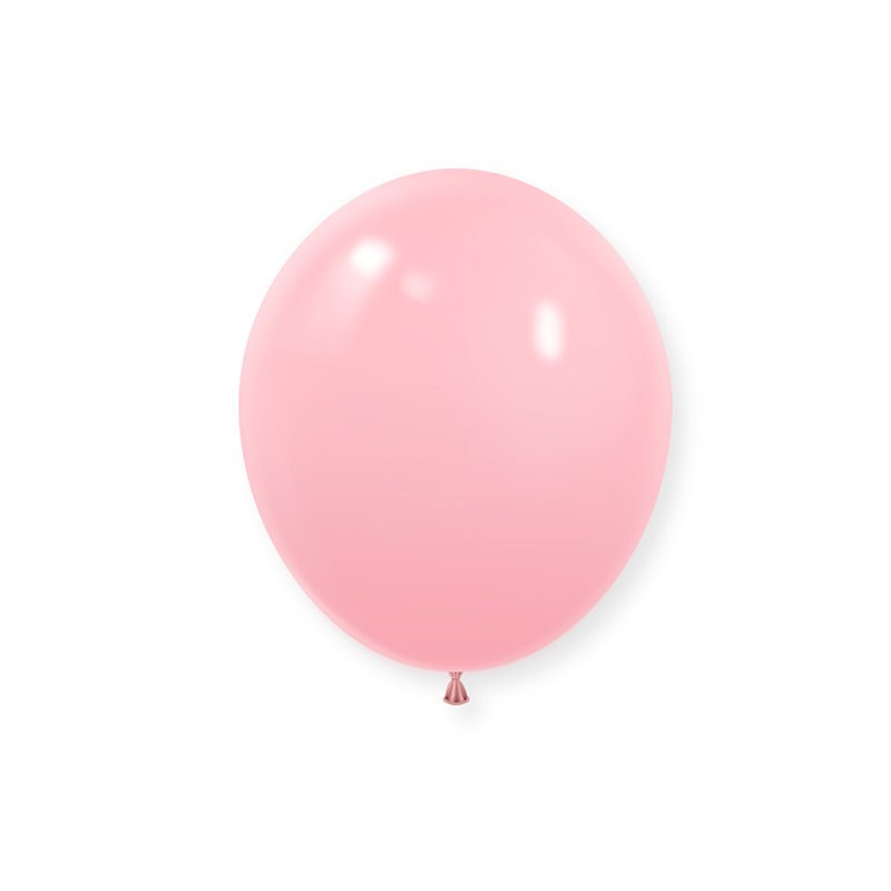 100 Pc Matte Baby Pink Latex Helium, Air or Water Balloons 10" - YauSpark