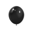 100 Pc Matte Black Latex Helium, Air or Water Balloons 10" - YauSpark