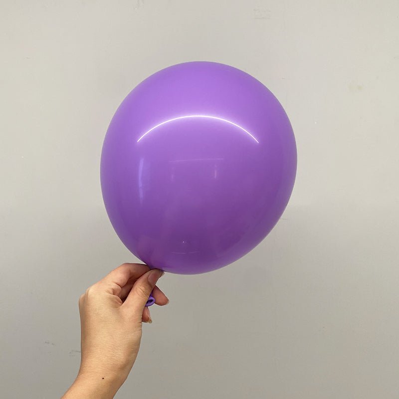 100 Pc Matte Lavender Latex, Air or Water Balloons 5" - YauSpark