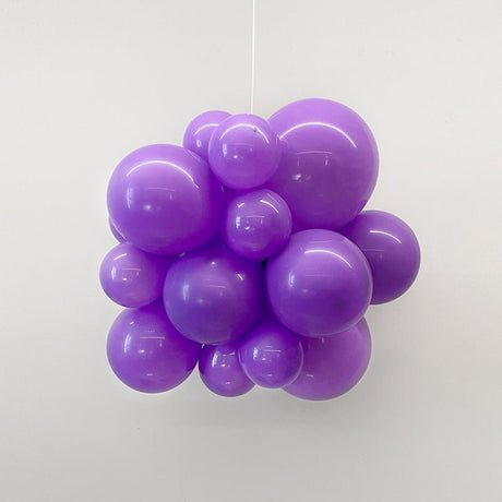 100 Pc Matte Lavender Latex, Air or Water Balloons 5" - YauSpark