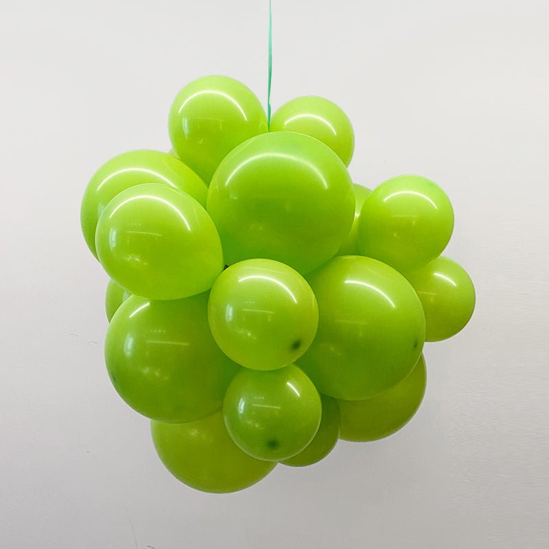 100 Pc Matte Mint Green Latex, Air or Water Balloons 5" - YauSpark