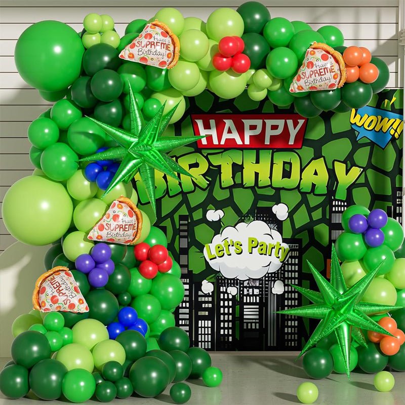 100 Pc Matte Mint Green Latex, Air or Water Balloons 5" - YauSpark