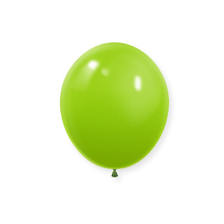 100 Pc Matte Mint Green Latex Helium, Air or Water Balloons 10" - YauSpark