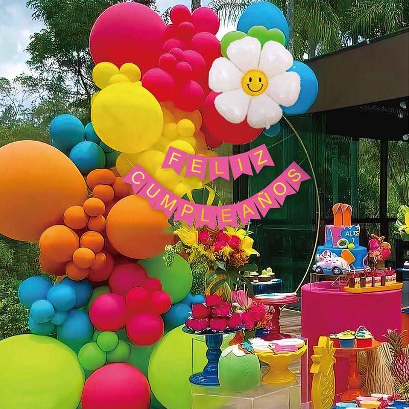 100 Pc Matte Orange Latex, Air or Water Balloons 5" - YauSpark