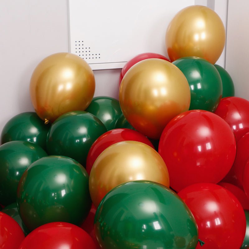 100 Pc Matte Red Latex, Air or Water Balloons 5" - YauSpark