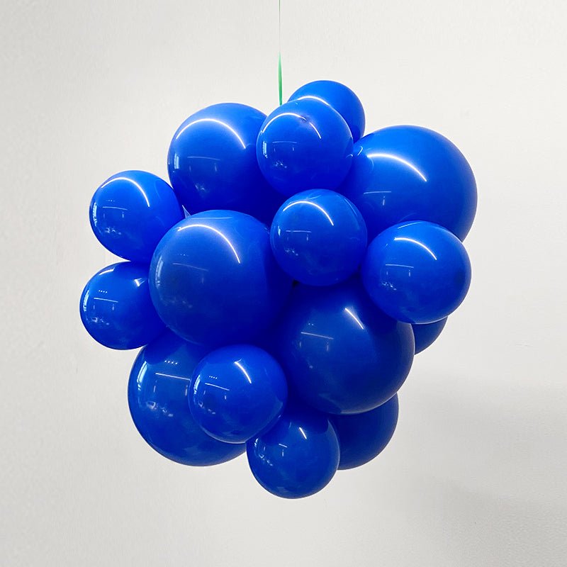 100 Pc Matte Royal Blue Latex, Air or Water Balloons 5" - YauSpark
