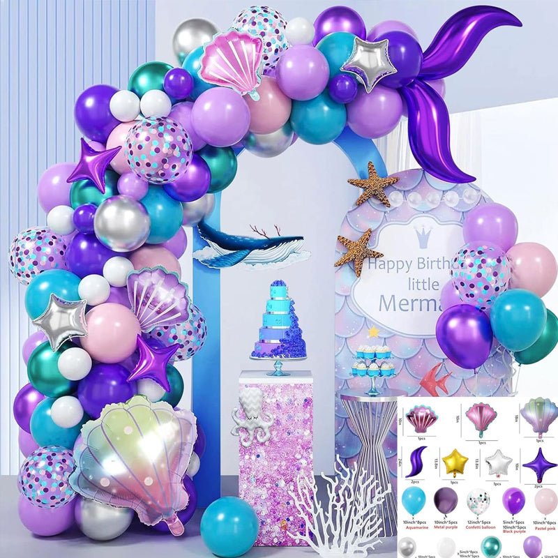 100 Pc Matte Turqueza Latex, Air or Water Balloons 5" - YauSpark