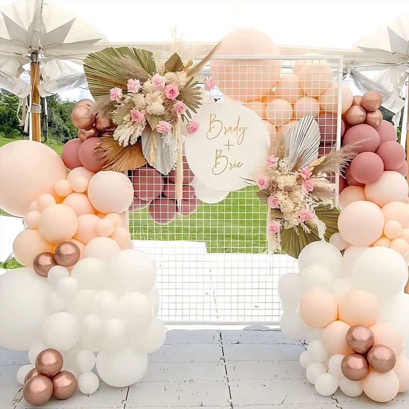 100 Pc Matte White Latex, Air or Water Balloons 5" - YauSpark