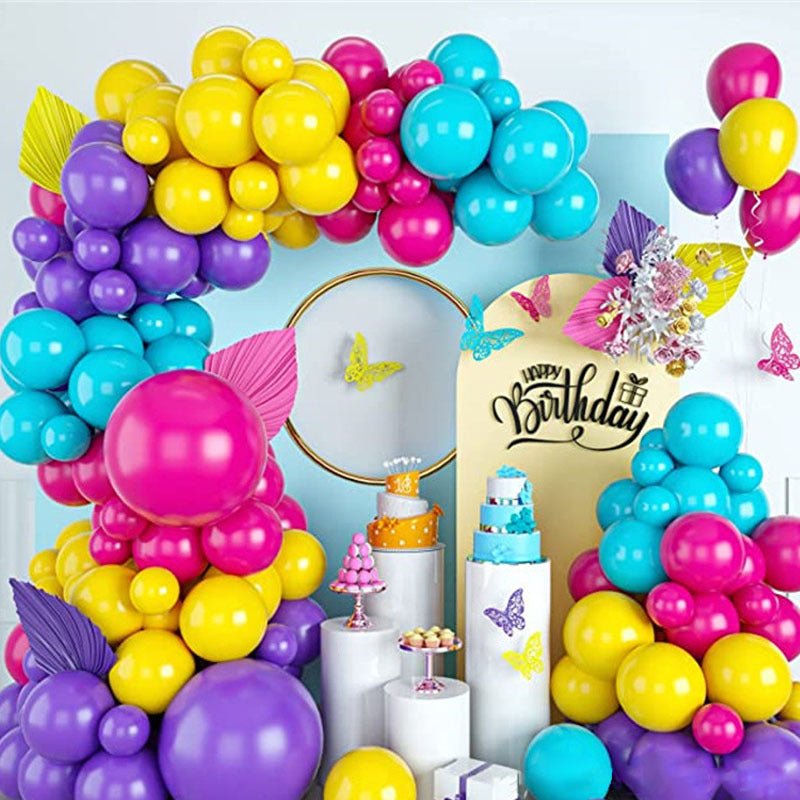 100 Pc Matte Yellow Latex, Air or Water Balloons 5" - YauSpark