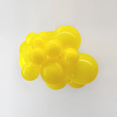100 Pc Matte Yellow Latex, Air or Water Balloons 5" - YauSpark
