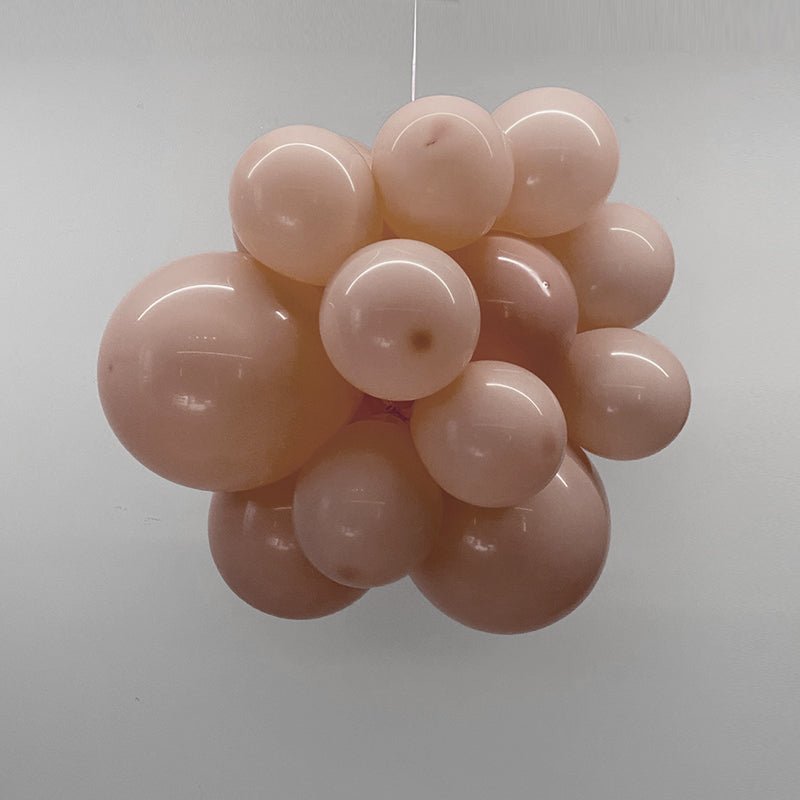 100 Pc Pastel Dusk Rose Latex Helium, Air or Water Balloons 10" - YauSpark