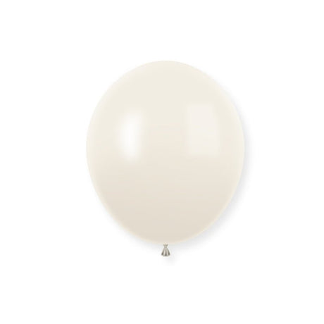 100 Pc Pastel Dusk White Latex Helium, Air or Water Balloons 10" - YauSpark