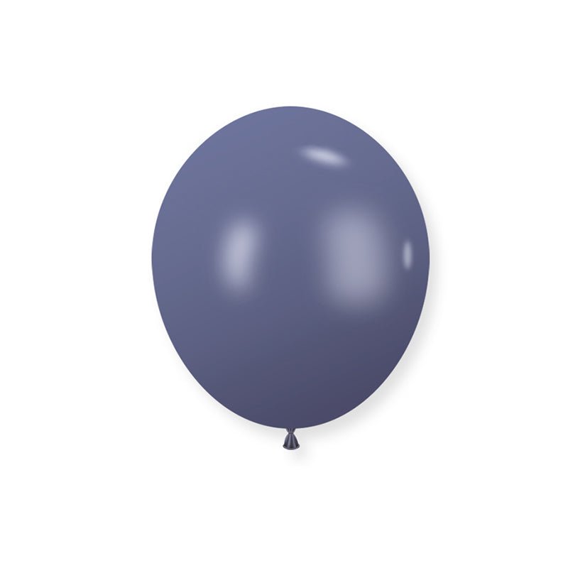100 Pc Retro Blue Haze Latex Helium, Air or Water Balloons 10" - YauSpark