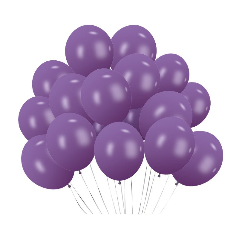 100 Pc Retro Light Purple Latex, Air or Water Balloons 5" - YauSpark