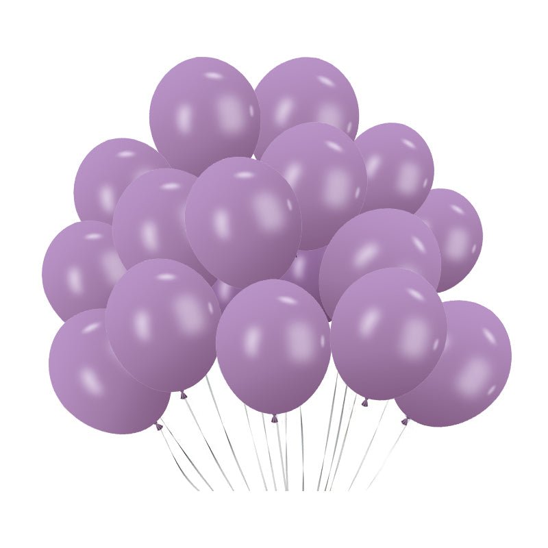100 Pc Retro Taro Purple Latex, Air or Water Balloons 5" - YauSpark