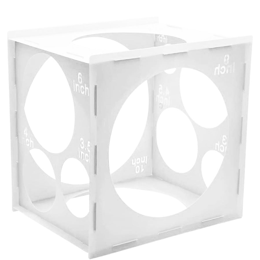 11 Holes Collapsible Plastic Balloon Size Measurement Tool - YauSpark