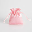 12 Pc Satin Drawstring Wedding Party Favor Bags Pink - YauSpark