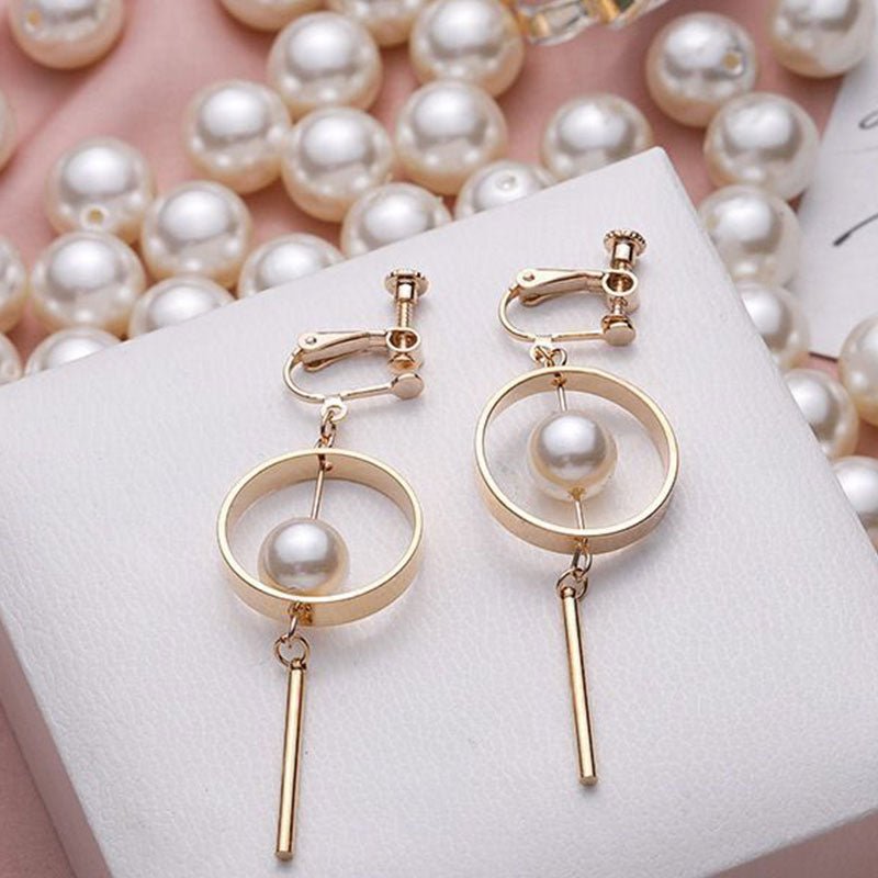 120 Pc Faux Pearl Craft Beads 20mm Ivory with Holes - YauSpark