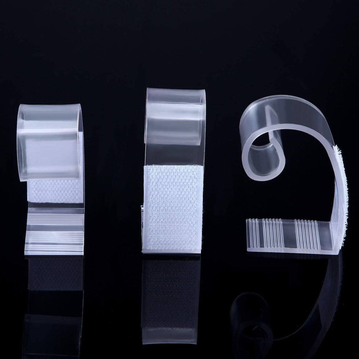 12pcs Adjustable Large Plastic Table Skirt Clips 1.2 to2.2" - YauSpark