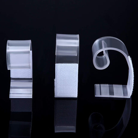 12pcs Adjustable Large Plastic Table Skirt Clips 1.2 to2.2" - YauSpark