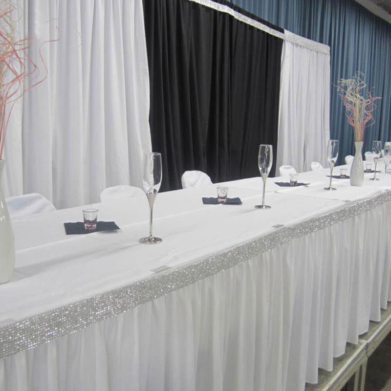 12pcs Adjustable Large Plastic Table Skirt Clips 2 to2.7" - YauSpark