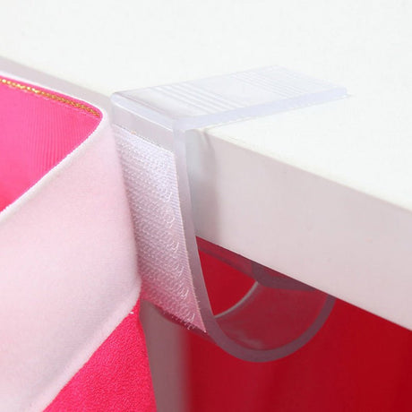 12pcs Adjustable Large Plastic Table Skirt Clips 2 to2.7" - YauSpark