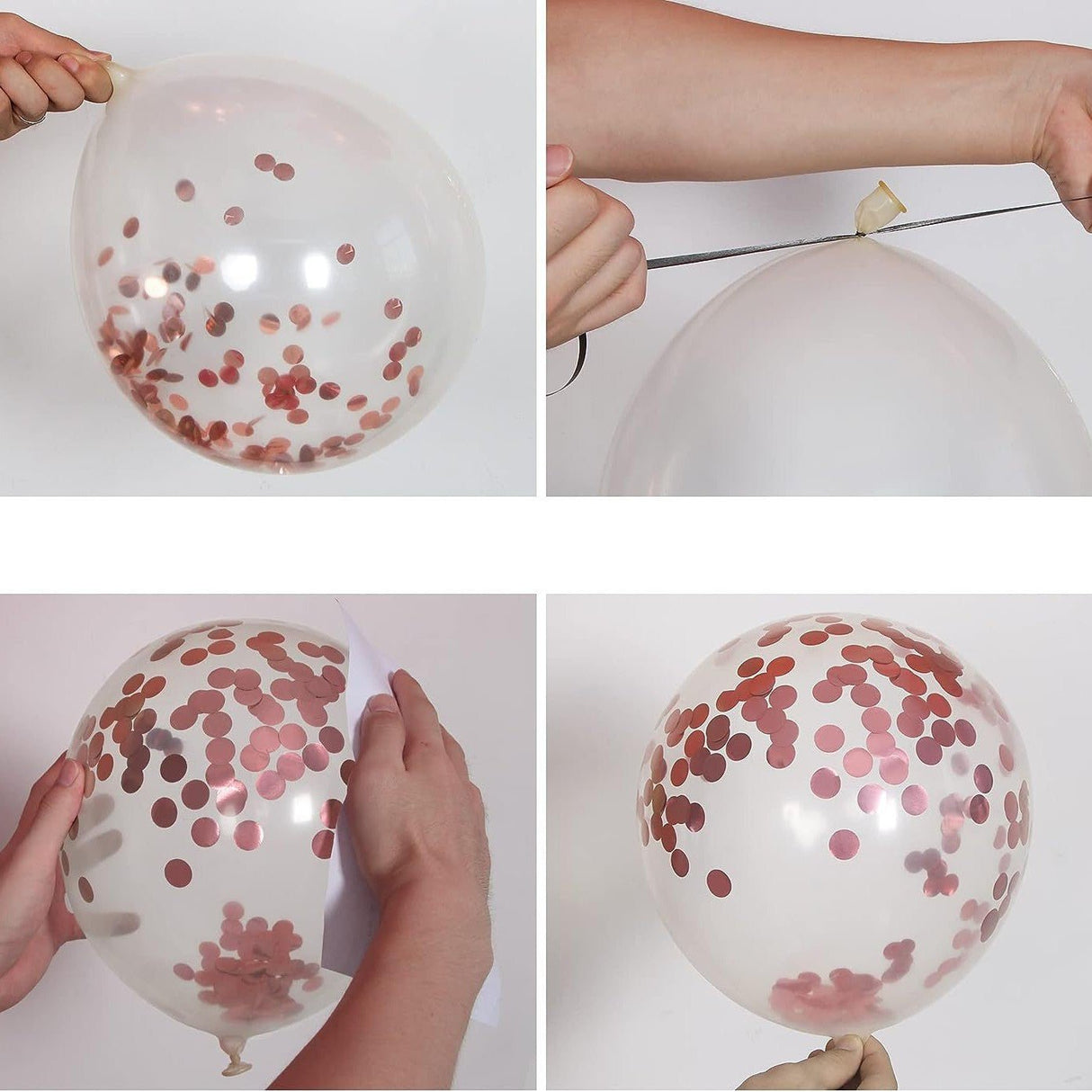 138 Pc Retro Pink DIY Balloon Garland Kit - YauSpark