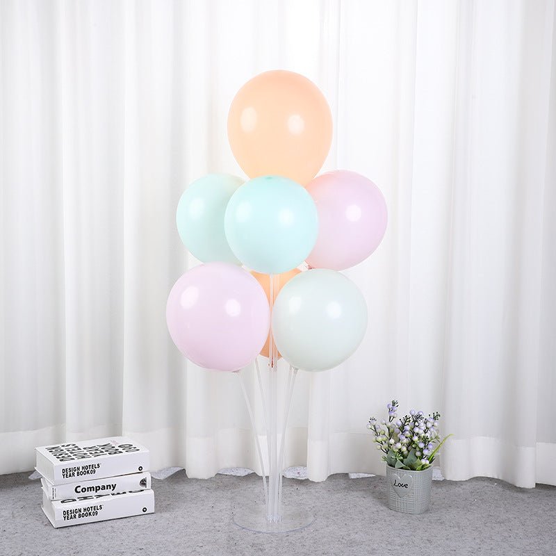 2 Pc Clear Table Top Balloon Stand Stick Kit - 27" - YauSpark